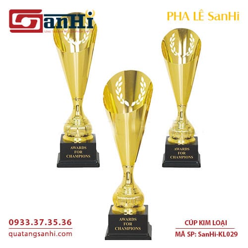 Cúp Kim Loại SanHi-KL029