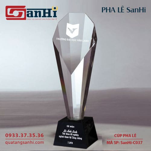 Cúp Pha Lê SanHi-C037