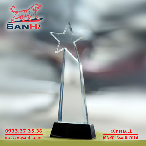 SanHi-C014 Cúp pha lê