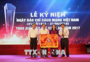 kỷ niệm chương "Vì sự nghiệp báo chí Việt Nam"