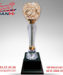 Cúp pha lê chén thân pha lê cao cấp SanHi-LT023