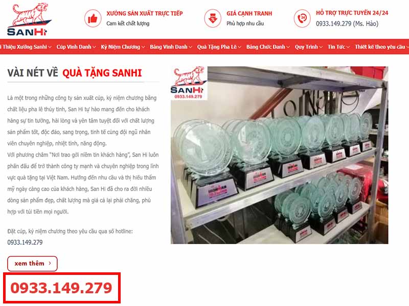 Quà Tặng SanHi - Đơn vị cung cấp quà tặng tri ân khách hàng chất lượng, giá tốt